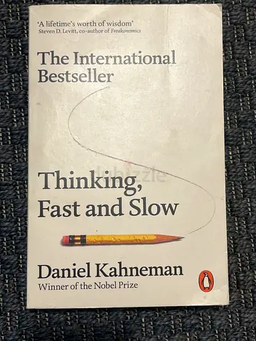 Thinking, Fast and Slow Book by Daniel Kahneman