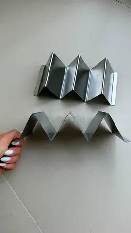 Set of 2 steel tacos holder