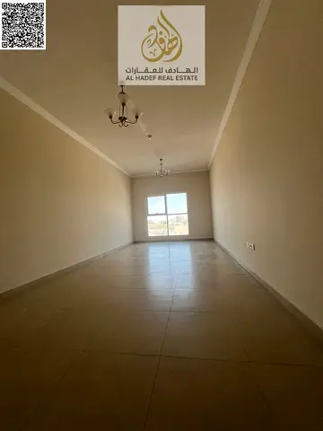 غرفتين وصالة للإيجار | البستان – عجمان | تكييف مجاني + باركن | شهر مجاني | 3 حمام | بلكونة | مساحات واسعة | 4 أو 6 دفعات