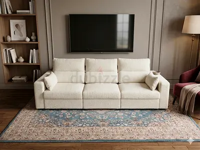 3 Seater Sofa Bed – Ready to Use Good condition sofa bed, clean fabric, strong frame. Ideal for dail