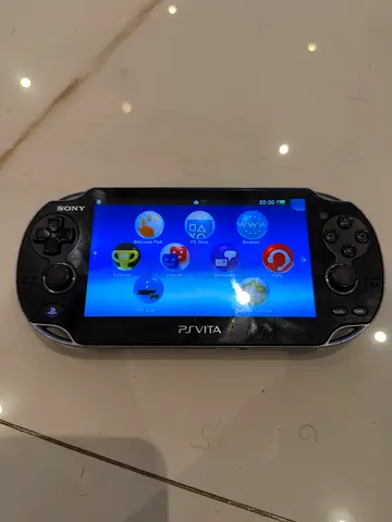 psvita oled modded with games
