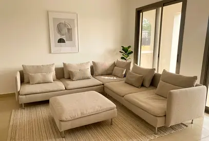 Corner sofa set Includes ottoman Clean design, soft cushions