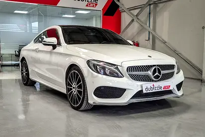 AED 1094/month | 2018 Mercedes-Benz C-Class C200 Coupe | GCC Specs | Ref#445557