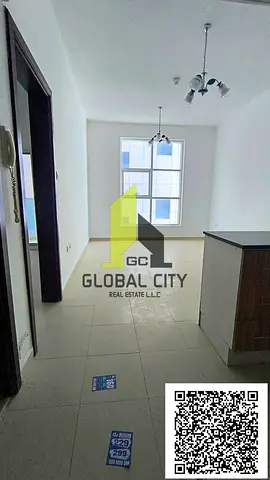 1 Bedroom Apartment for Rent in City Towers Ajman Al Nuaimiya 3 | 2 Bathrooms | Balcony | Central AC | AED 29,000
