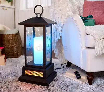 DURAFLAME 28 Electric Infrared Etched Lantern Heater