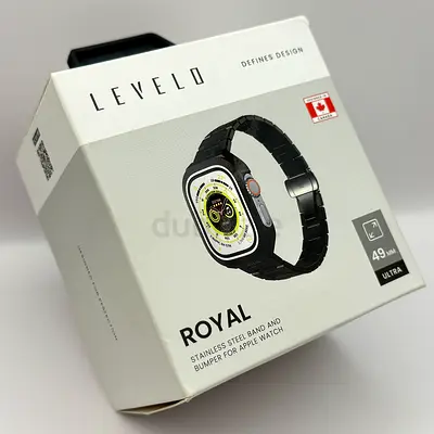 Levelo Royal Stainless Steel Band for Apple Watch Ultra 49mm