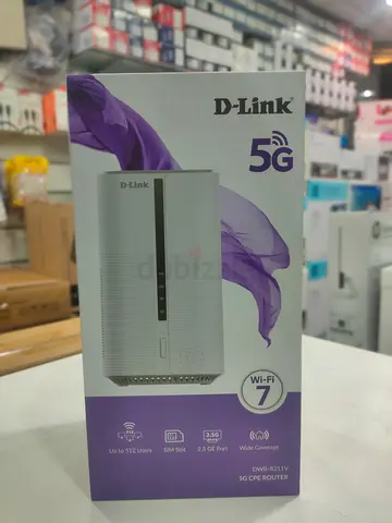 D-Link 5G Wi-Fi 7 CPE Router D-Link DWR-8211V 5G Wi-Fi 7