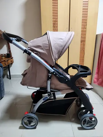 Beige standard baby stroller - gently used