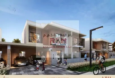 4-bedroom villa for sale in AZHA Project, Al Amra, Ajman, in an upscale community with complete facilities and services