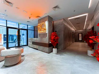 High-Floor 1BR | Semi-Furnished | Closed Kitchen | Walk to Metro