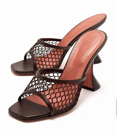Amina Muaddi Heeled Mules