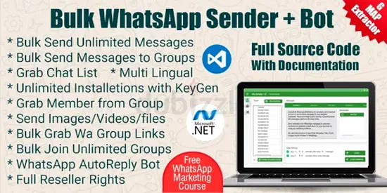 WhatsApp Marketing  Bulk Messaging Tool | Easy Setup for Beginners