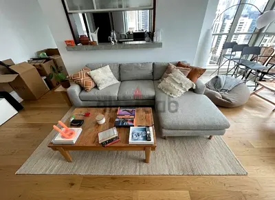 West elm Eddy L shape sofa