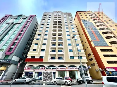 للايجار في القاسمية الند غرفتين وصالة + 2 حمام + بالكون تكييف مركزي مساحة واسعة موقع مميز