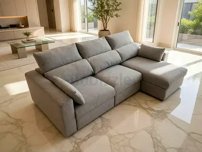 Ikea eskilstuna L shape sofa under storage