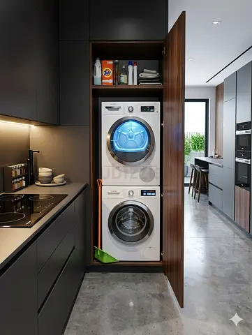 BOSCH SERIES 8 9 KG WASHER AND 9 KG DRYER SEPARATE WIFI SET BY HWS