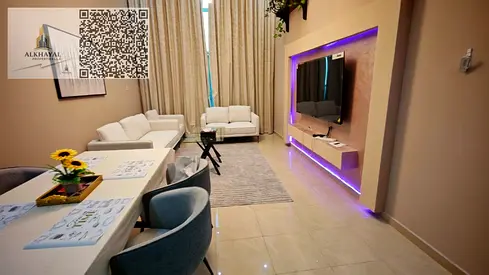 Duplex for sell fully furnished 3bhk +maid room free ac