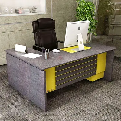 ECLIPSE L-Shape Executive Desk