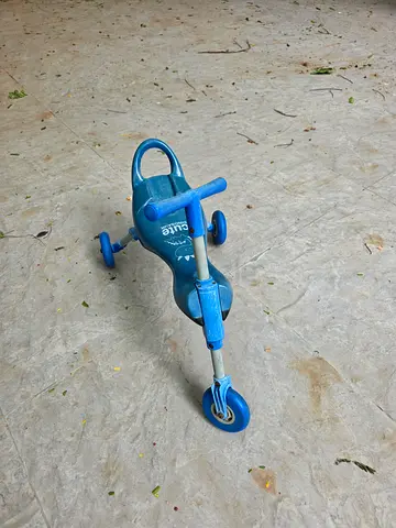 Blue Ride-On Toy for Toddlers