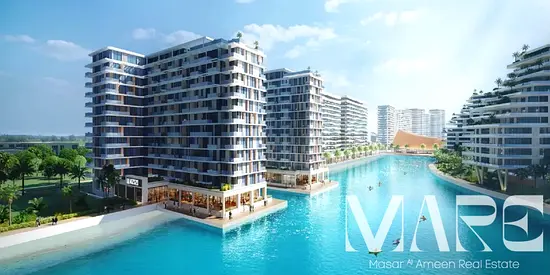 1 Bedroom Apartment | Azizi Venice 10 | Lagoon & Marina Views | Balcony Access