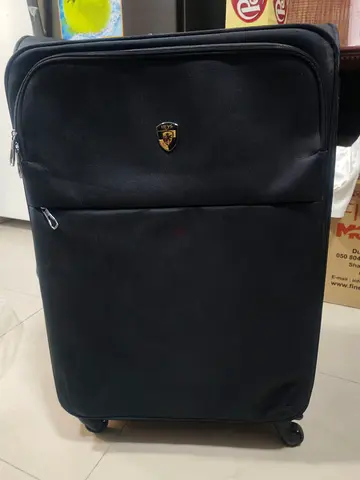 Stylish Black Rolling Suitcase