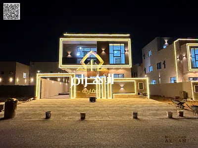 فيلا جاهزة للسكن في الحليو 2 – 7 غرف وطابقين مع موقع ممتاز