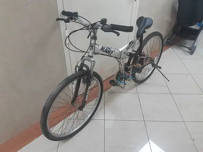 RAKI folding 26-inch bicycle - used, good condition