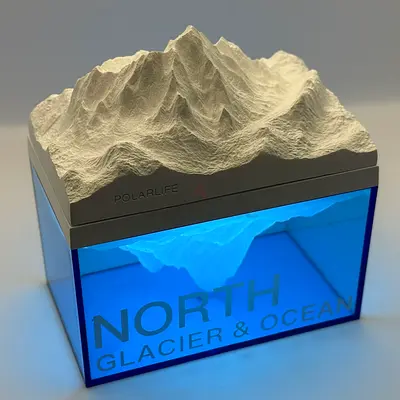 Ice Lamp with Diffuser and Music