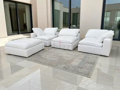 Modular feather filled marina home Luscious sofa