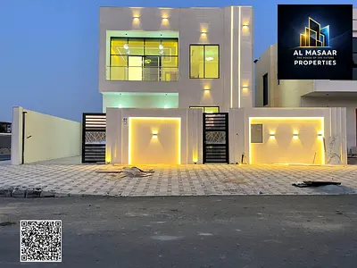 Villa for sale, registration fees included, at a special price (negotiable), 100% bank financing available.