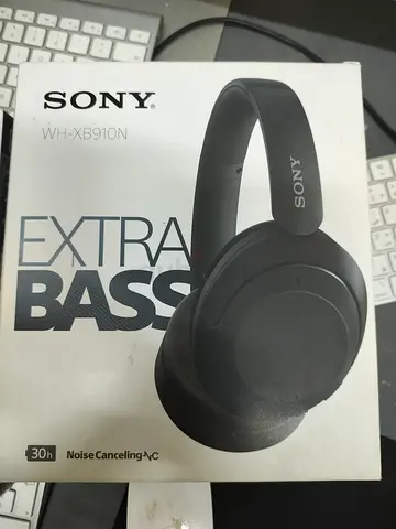 Brand New Sony WH-XB910N/B Wireless Over Ear Noise Cancelling Headphone Black