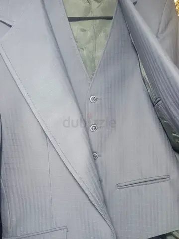 طقم جاكيت وصديري فاخر (تفصيل خاص) - High-end Fabric و Wrinkle-resistant (مقاوم للتجاعيد)