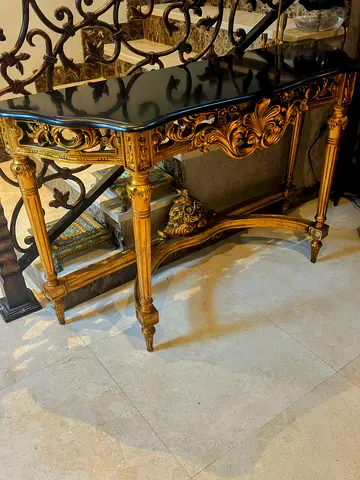 Beautiful Antique gold classical console brand new