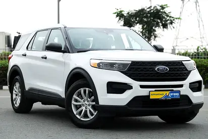 2023 FORD EXPLORER 4WD BRAND NEW WHITE GCC DEALER WARRANTY &amp; SERVICE CONTRACT