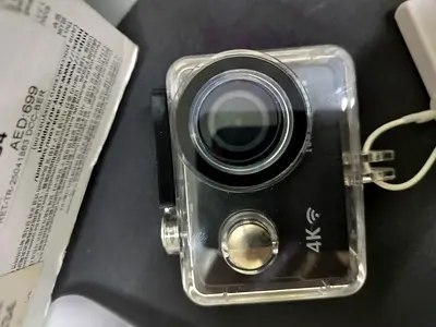 Merlin 4k resolution action camera AED 250/-