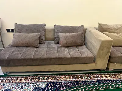 Comfortable Grey Sofa and bunker bed