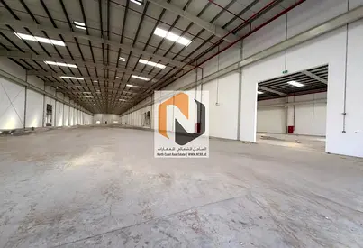 حلم الريادي – مستودع بمساحة ٢٠,٠٠٠ قدم مربع | ٥٥ درهم للقدم المربع | السجعة، الشارقة