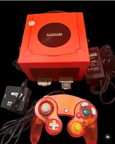 Nintendo GameCube pal orange