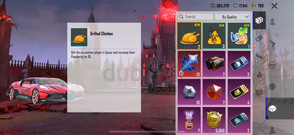 PUBG POPULARITY GEMS AVAILABLE