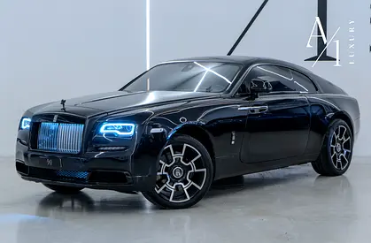 2015 Rolls Royce Wraith, Converted To 2018 Black Badge, Fully Loaded, Excellent Condition, GCC Spec
