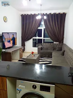 Apartment for Monthly Rent in Ajman – Furnished 1 Bedroom and Living Room in City Tower