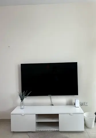 Wall-mounted LED flat screen TV