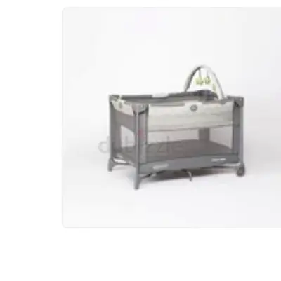 Graco Travel Cot with Push-Button with mattress 96x65x7cm