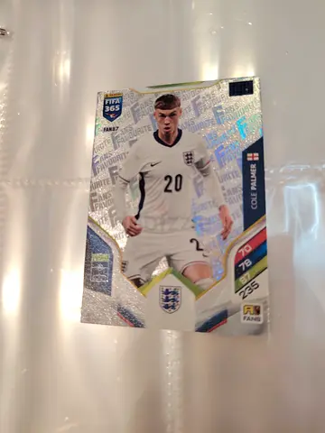 Cole Palmer panini 365 world cup football card