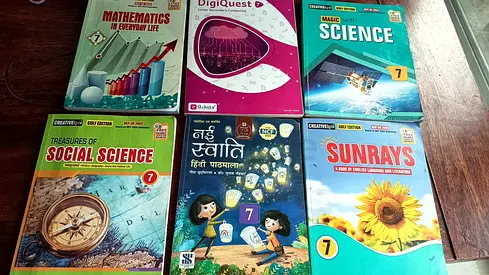 Grade 7 Woodlem Park\ CBSE textbooks