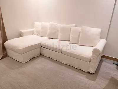 Ikea vimle L shape sofa bed with mattress