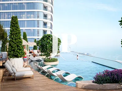 شقة غرفة وصالة | إطلالة بحر ومارينا | طابق مرتفع | عرض محدود | SOBHA SEAHAVEN