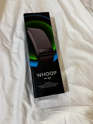 Whoop 4.0 fitness band - sealed box (Onyx Superknit band  battery)