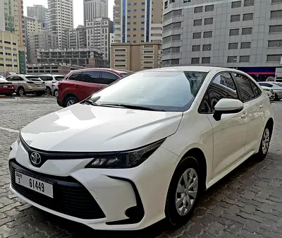 ALMOST NEW TOYOTA COROLLA 1.6L XLI 2024 GCC SPEC NO ACCIDENT 100% ORIGINAL PAINT CAR PLAY SINGLE OWN