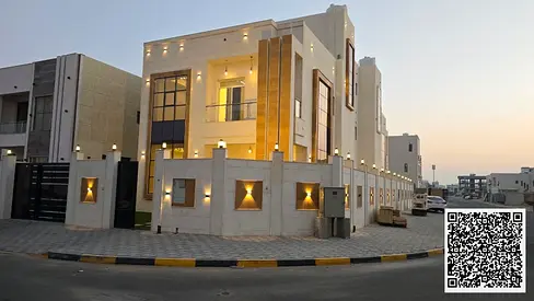فيلا فاخرة للبيع في الزاهية مع روف وغرفة خادمة